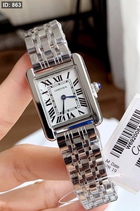 ساعة - Cartier / مستطيل شامل علبة وكيس